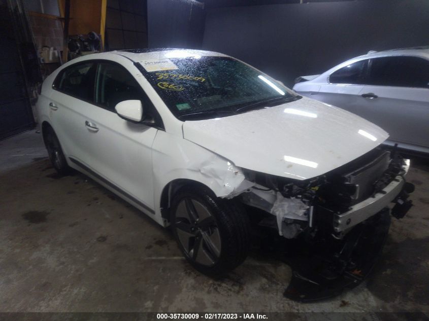 2022 HYUNDAI IONIQ HYBRID LIMITED VIN: KMHC05LC3NU278337