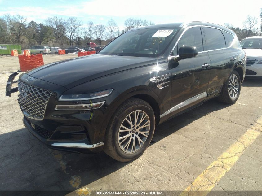 2023 GENESIS GV80 VIN: KMUHBDSB7PU109588