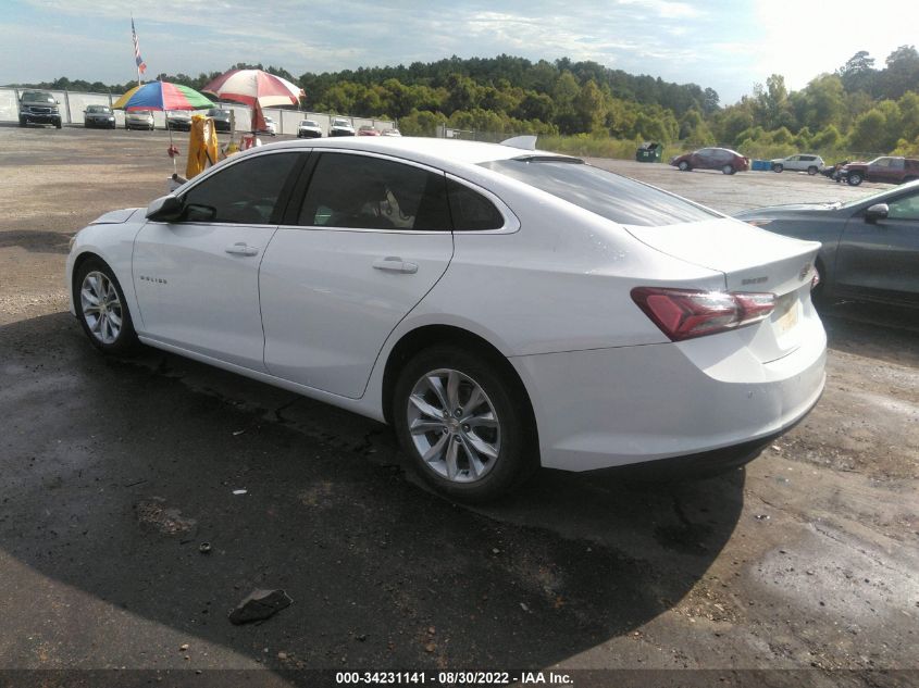 2021 CHEVROLET MALIBU LT VIN: 1G1ZD5STXMF012734