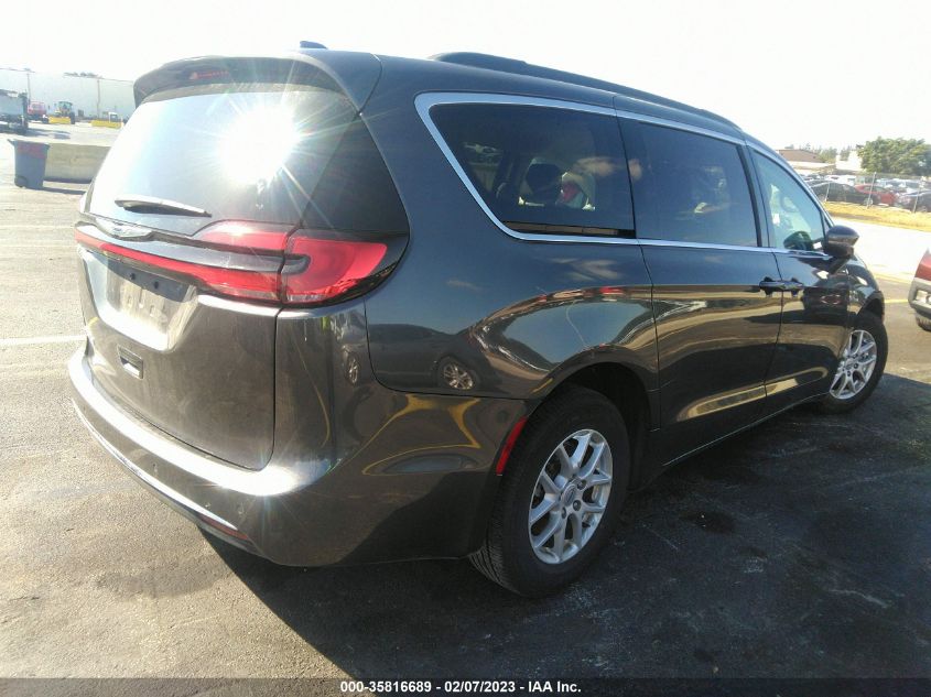 2022 CHRYSLER PACIFICA TOURING L VIN: 2C4RC1BG6NR115374