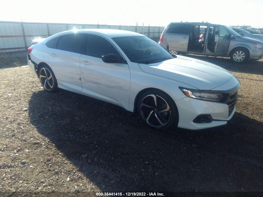 2021 HONDA ACCORD SEDAN SPORT VIN: 1HGCV1F36MA031079