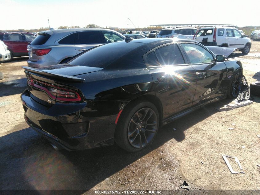 2020 DODGE CHARGER SCAT PACK VIN: 2C3CDXGJ6LH197298