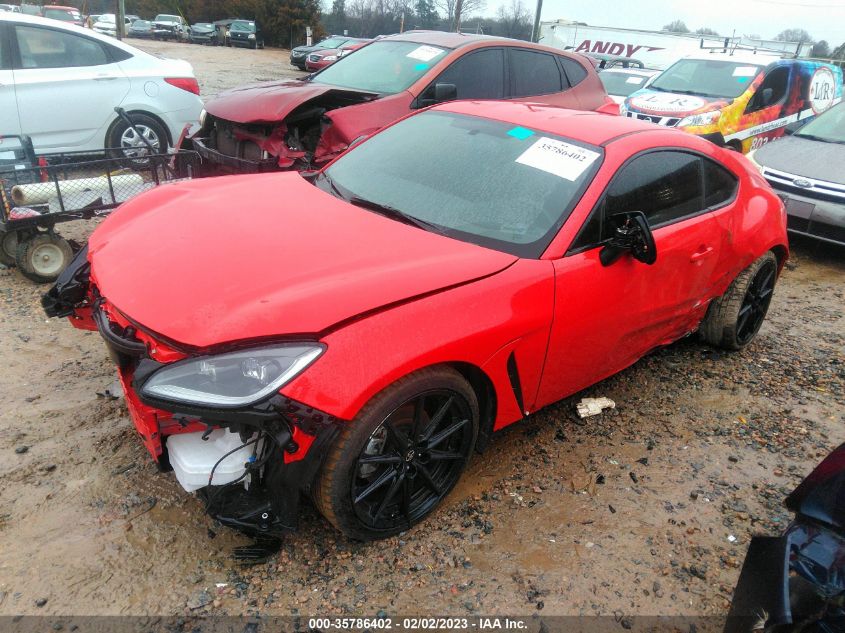 2022 TOYOTA GR86 PREMIUM VIN: JF1ZNBE19N9758126