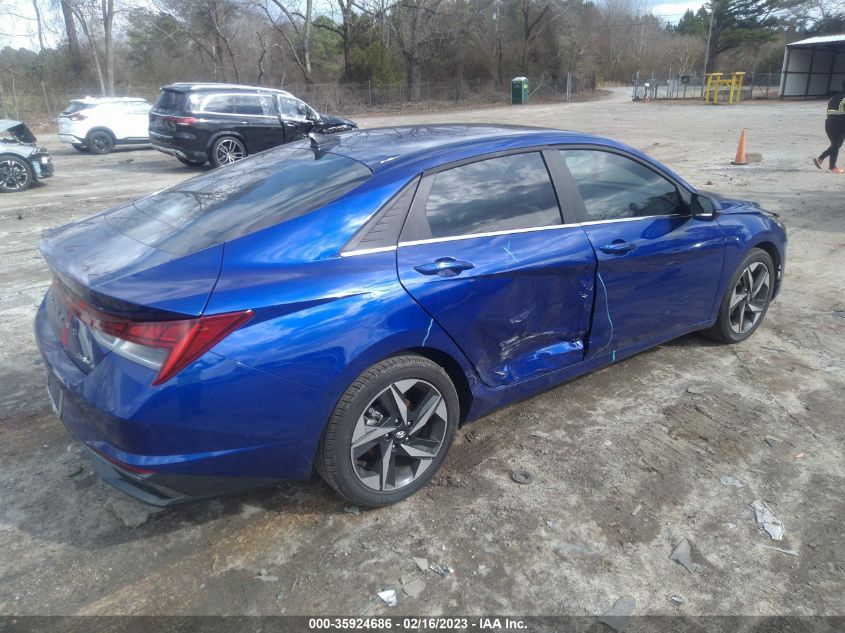 2023 HYUNDAI ELANTRA LIMITED VIN: KMHLP4AG0PU427608