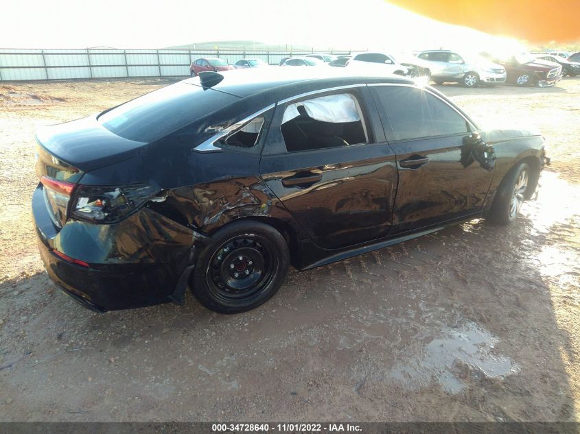 2022 HONDA CIVIC SEDAN LX VIN: 2HGFE2F20NH517402