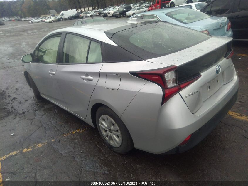 2022 TOYOTA PRIUS L VIN: JTDKAMFU7N3159708