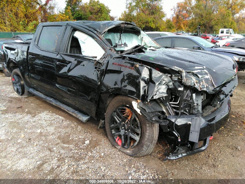 2022 CHEVROLET SILVERADO 1500 LTD RST VIN: 1GCUYEEL2NZ141634