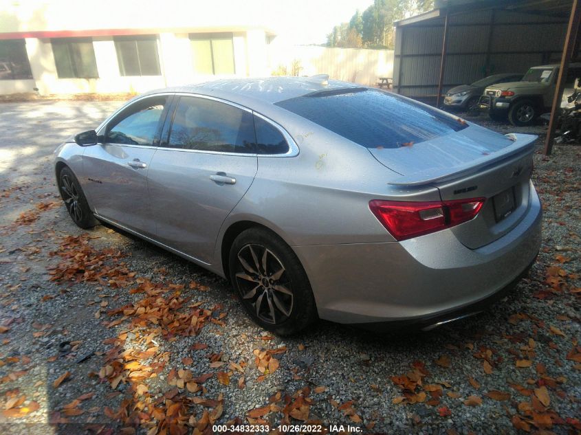 2021 CHEVROLET MALIBU RS VIN: 1G1ZG5ST6MF045429