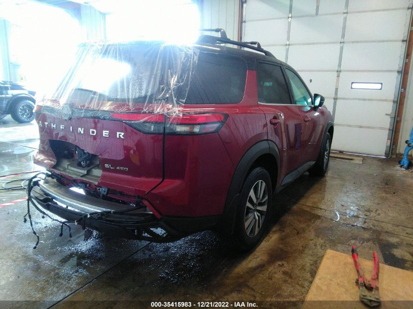 2022 NISSAN PATHFINDER SL VIN: 5N1DR3CC2NC206808