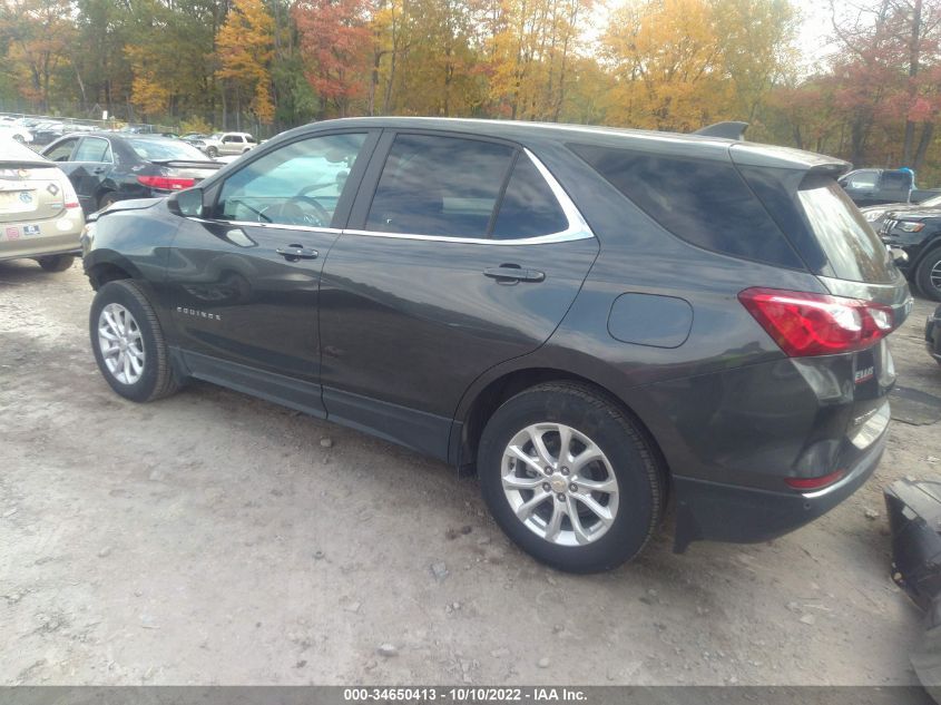 2021 CHEVROLET EQUINOX LT VIN: 3GNAXUEV0ML345881