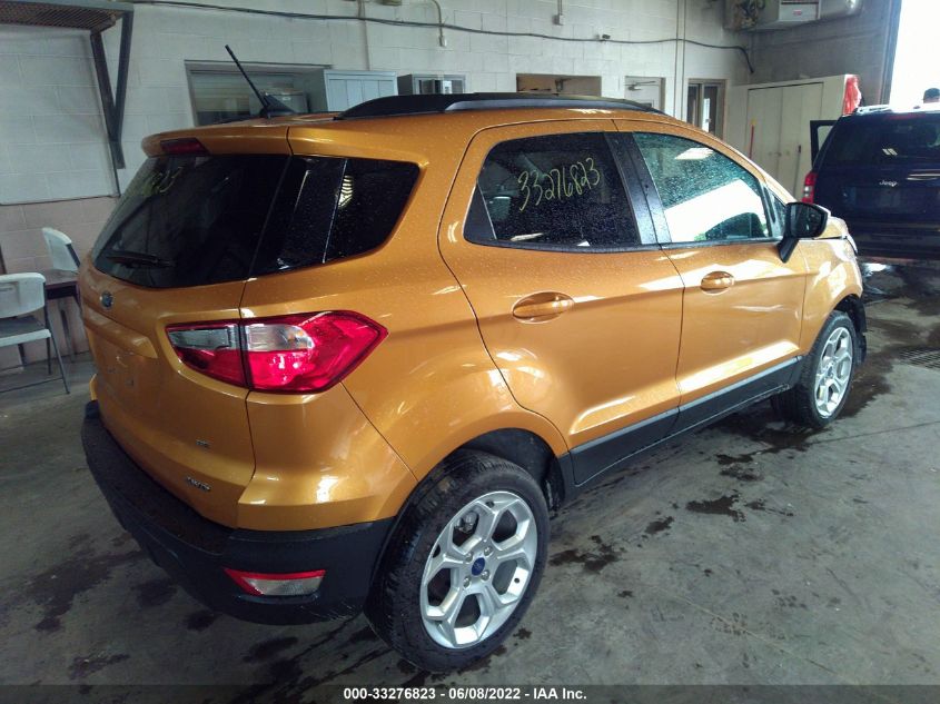 2021 FORD ECOSPORT SE VIN: MAJ6S3GL6MC436982