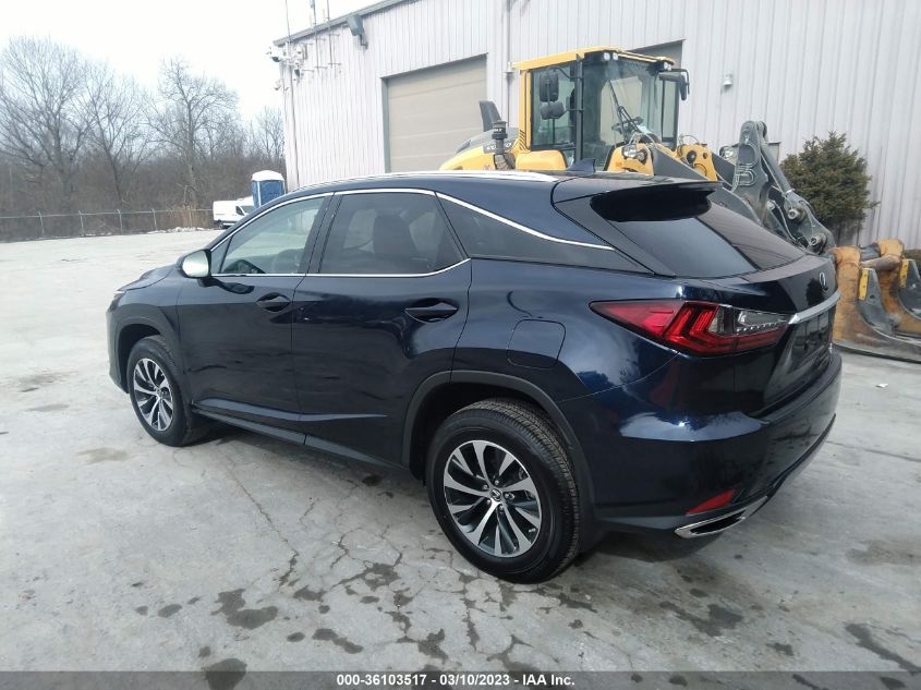 2022 LEXUS RX RX 350 VIN: 2T2HZMDA9NC353252