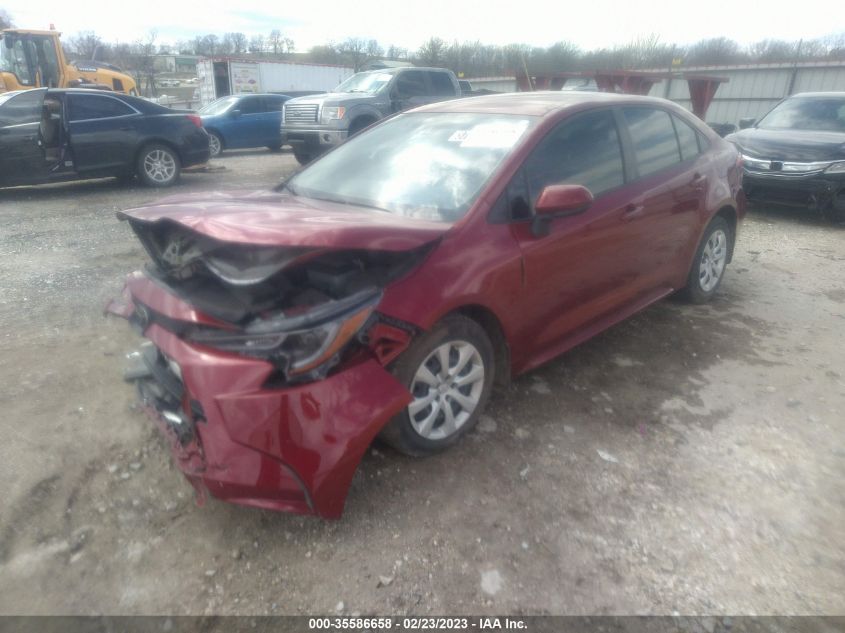 2022 TOYOTA COROLLA LE VIN: JTDEPMAE2NJ194177