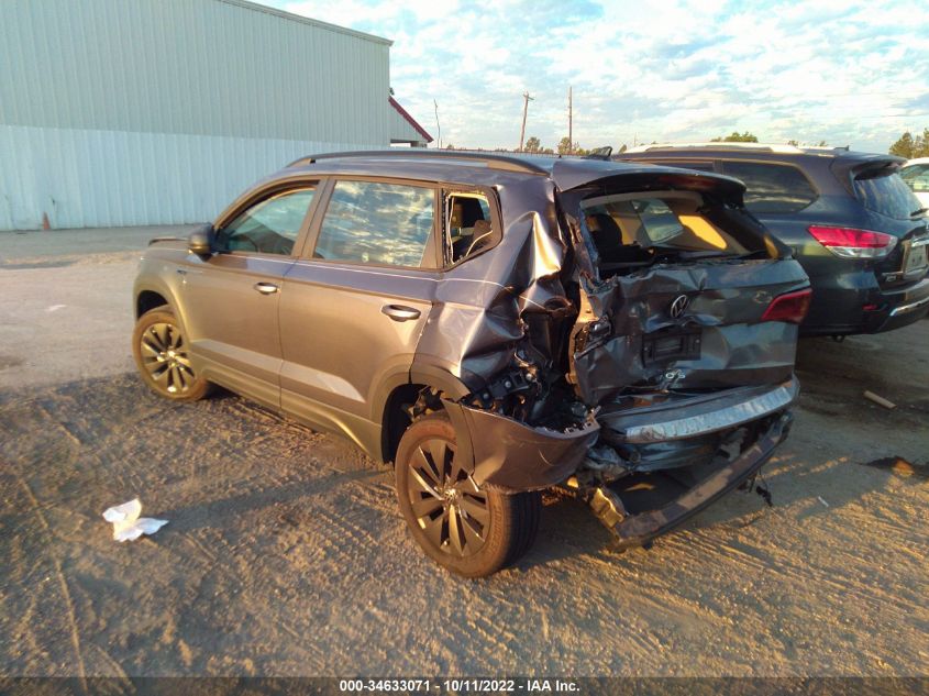 2022 VOLKSWAGEN TAOS S VIN: 3VVDX7B2XNM047515