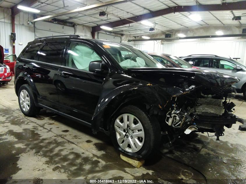 2020 DODGE JOURNEY SE VALUE VIN: 3C4PDCAB1LT259642