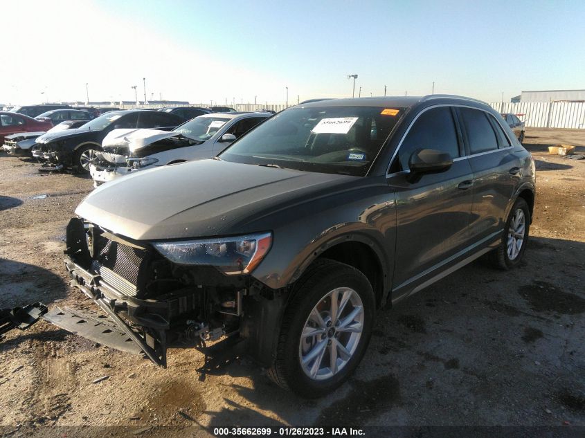 2021 AUDI Q3 S LINE PREMIUM VIN: WA1DECF35M1081190