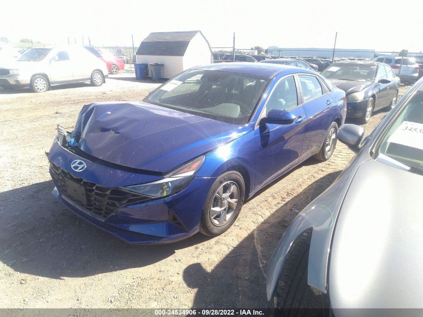 2022 HYUNDAI ELANTRA SE VIN: 5NPLL4AG3NH056273