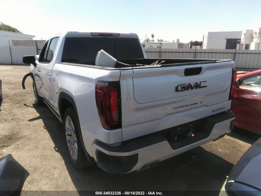 2022 GMC SIERRA 1500 LIMITED DENALI VIN: 1GTU9FEL9NZ117141