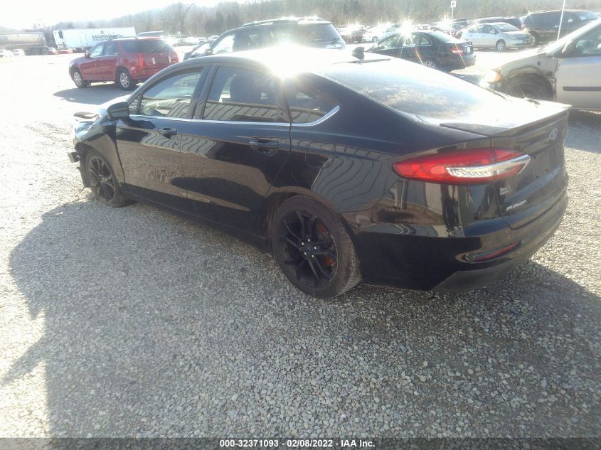 2020 FORD FUSION SE VIN: 3FA6P0HD1LR186204