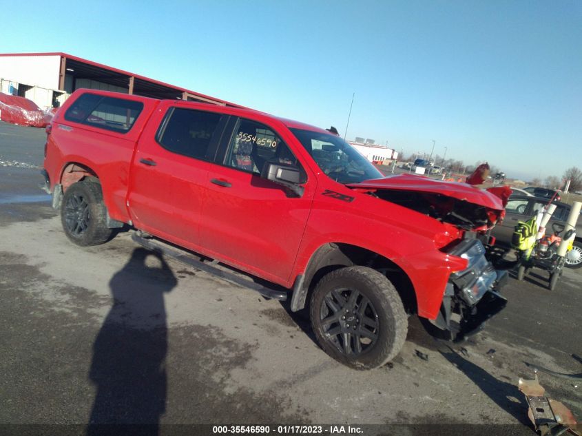 2021 CHEVROLET SILVERADO 1500 CUSTOM TRAIL BOSS VIN: 1GCPYCEL7MZ290525
