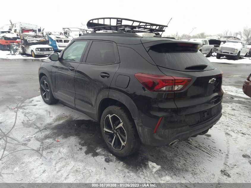 2021 CHEVROLET TRAILBLAZER RS VIN: KL79MUSL1MB026009
