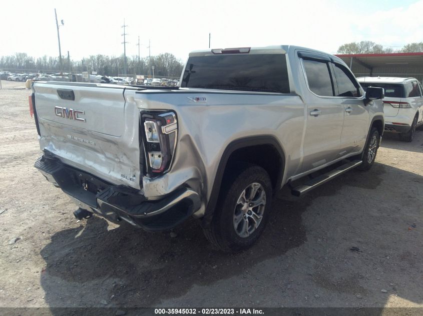 2022 GMC SIERRA 1500 SLE VIN: 3GTUUBET5NG553332