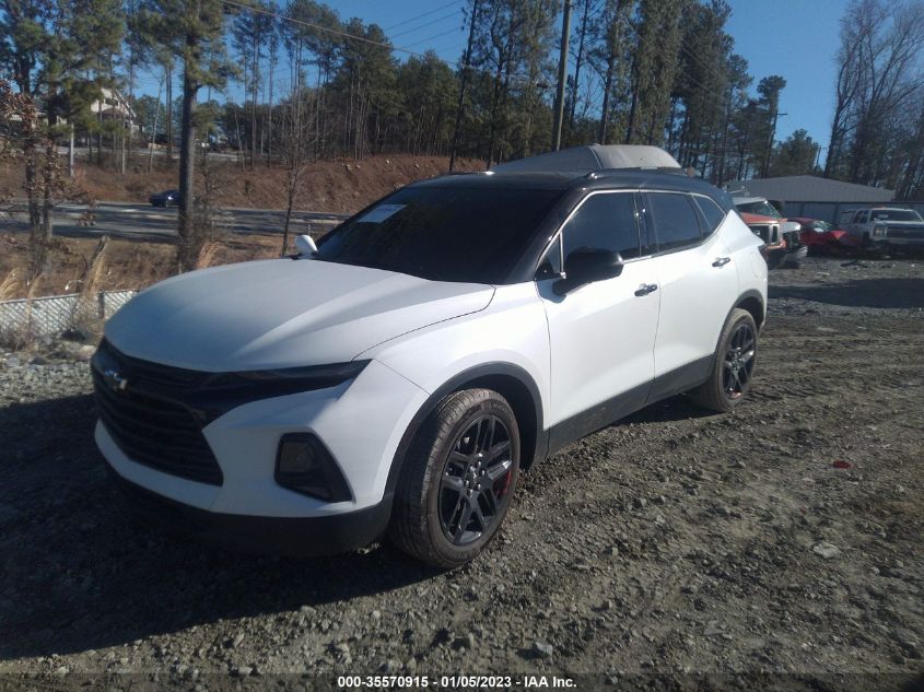 2022 CHEVROLET BLAZER LT VIN: 3GNKBDRS3NS214289
