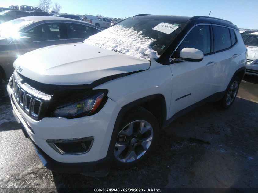 2021 JEEP COMPASS LIMITED VIN: 3C4NJDCB9MT603125