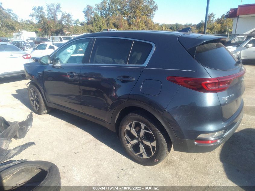 2022 KIA SPORTAGE LX VIN: KNDPMCAC5N7023088