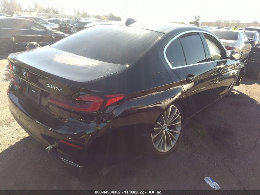 2022 BMW 5 SERIES 530E VIN: WBA13AG03NCK31257