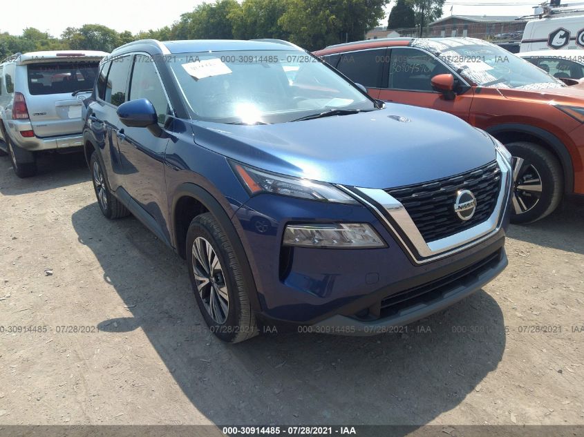 2021 NISSAN ROGUE SV VIN: JN8AT3BB9MW200202