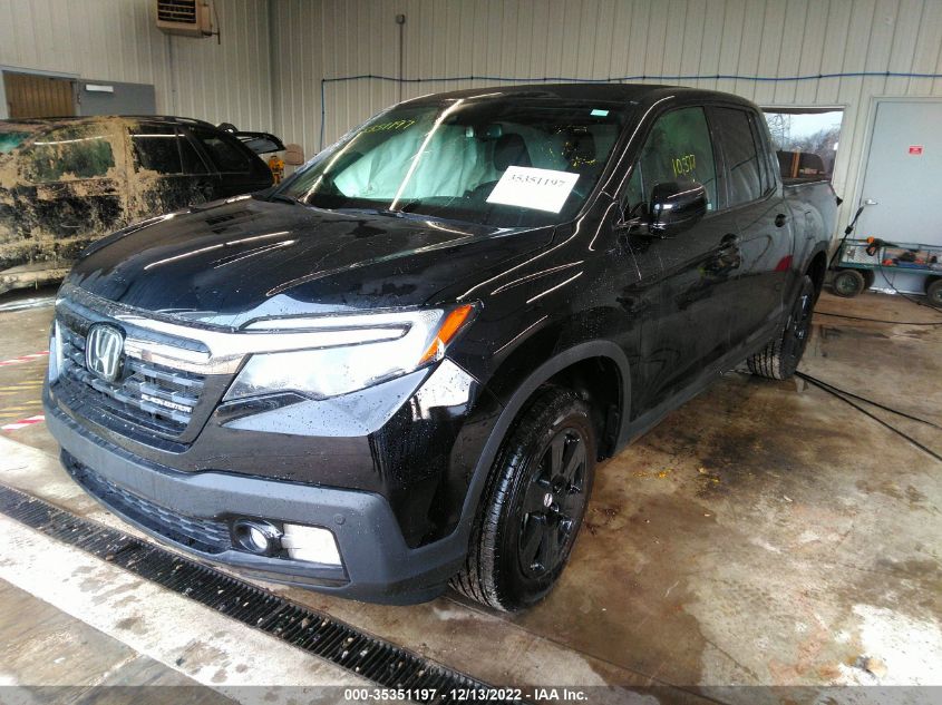 2020 HONDA RIDGELINE BLACK EDITION VIN: 5FPYK3F88LB016276
