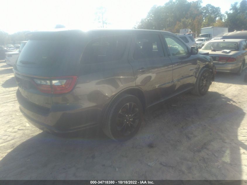 2021 DODGE DURANGO GT PLUS VIN: 1C4RDHDG9MC846987