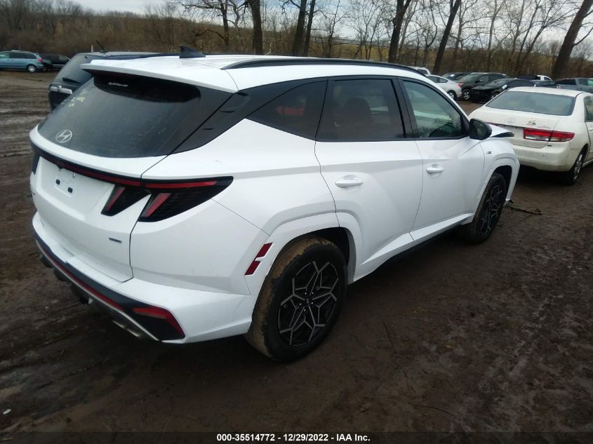2022 HYUNDAI TUCSON N LINE VIN: KM8JFCAEXNU162826