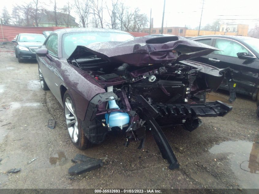 2022 DODGE CHALLENGER R/T VIN: 2C3CDZBT6NH155589