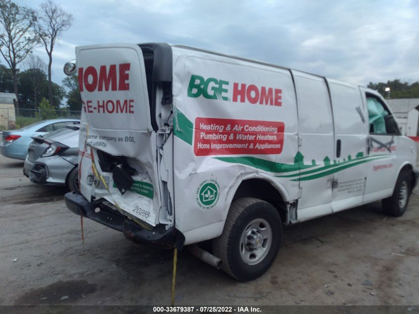 2020 CHEVROLET EXPRESS CARGO VAN VIN: 1GCZGGFG9L1171926