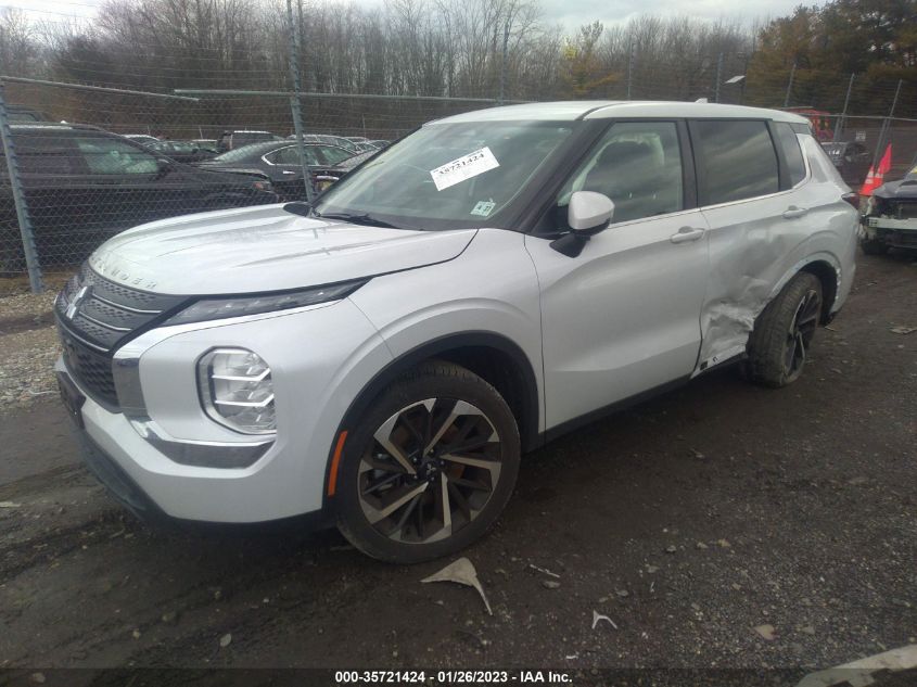 2022 MITSUBISHI OUTLANDER ES VIN: JA4J3TA81NZ066958