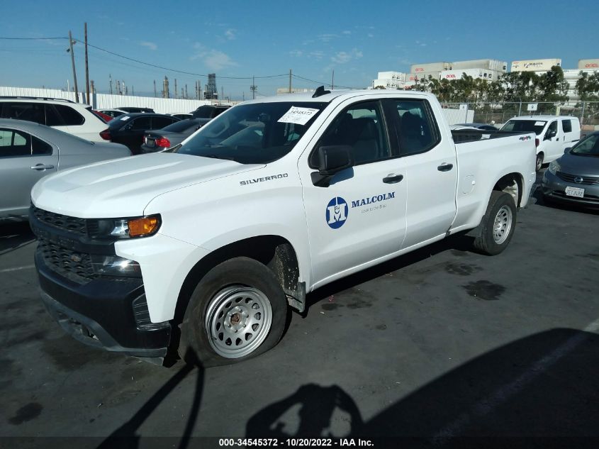 2021 CHEVROLET SILVERADO 1500 WORK TRUCK VIN: 1GCRYAEF0MZ332055