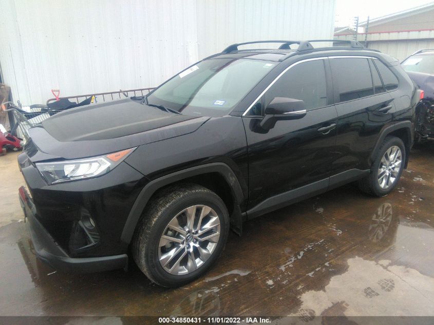 2021 TOYOTA RAV4 XLE PREMIUM VIN: 2T3C1RFV8MC104398