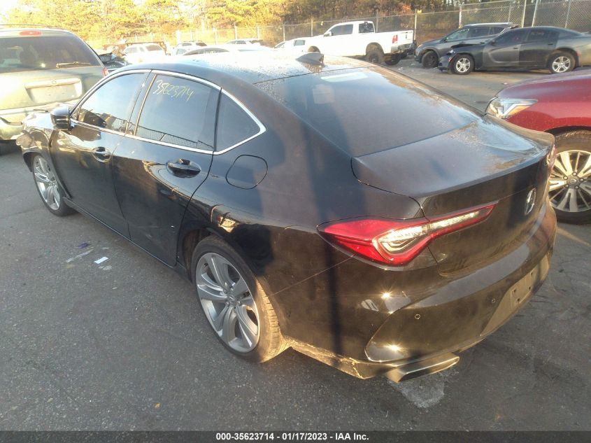 2021 ACURA TLX W/TECHNOLOGY PACKAGE VIN: 19UUB5F40MA010175