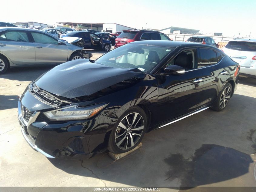 2021 NISSAN MAXIMA SV VIN: 1N4AA6CV0MC504828