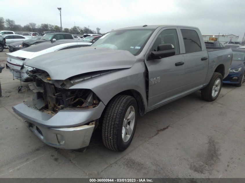 2022 RAM 1500 CLASSIC TRADESMAN VIN: 3C6RR7KG9NG173638
