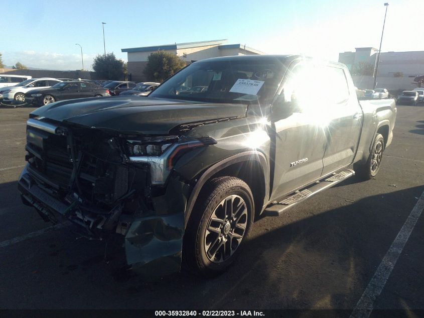 2022 TOYOTA TUNDRA 2WD LIMITED VIN: 5TFJA5BC4NX001480