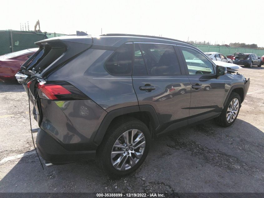 2021 TOYOTA RAV4 XLE PREMIUM VIN: 2T3C1RFV6MC095958