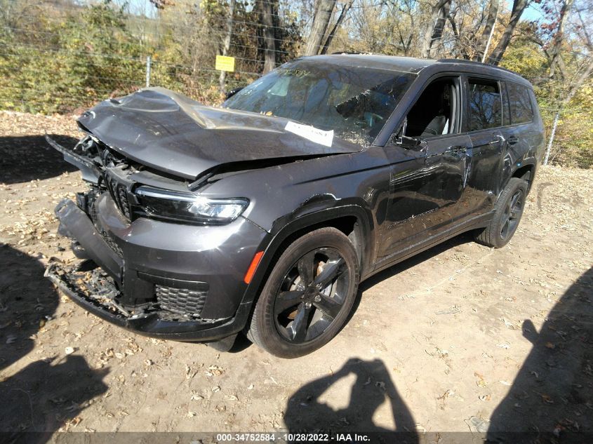 2021 JEEP GRAND CHEROKEE L ALTITUDE VIN: 1C4RJKAG1M8210173