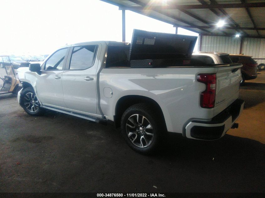 2022 CHEVROLET SILVERADO 1500 RST VIN: 1GCUDEED5NZ536704