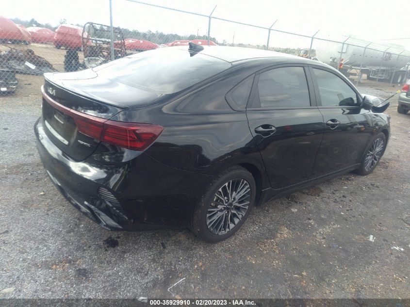2022 KIA FORTE GT-LINE VIN: 3KPF54AD6NE490446