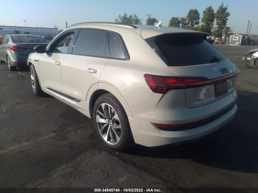 2021 AUDI E-TRON PREMIUM PLUS VIN: WA1LAAGEXMB041113