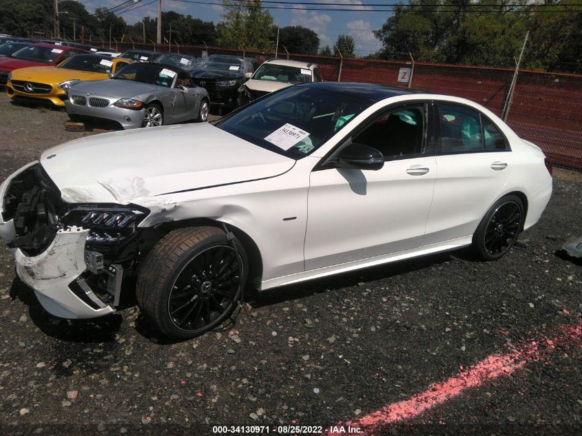 2021 MERCEDES-BENZ C-CLASS C 300 VIN: W1KWF8EB9MR625800