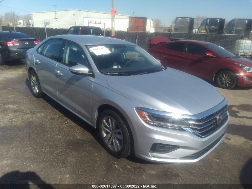 2021 VOLKSWAGEN PASSAT 2.0T S VIN: 1VWAA7A38MC013079